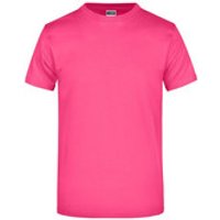 Komfort T-Shirt Rundhals JN002, pink, Größe 5XL Bild 2
