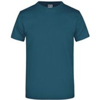 Komfort T-Shirt Rundhals JN002, petrol, Größe 4XL Bild 2