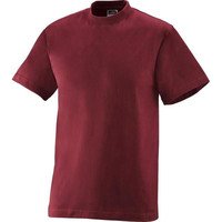 Komfort T-Shirt Rundhals JN002, wein-rot, Größe 5XL Bild 2