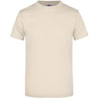 Komfort T-Shirt Rundhals JN002, stein-grau, Größe 4XL Bild 2