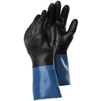 Chemikalienhandschuhe TEGERA 71000, Kat. III, blau/schwarz, Gr. 7 Bild 2