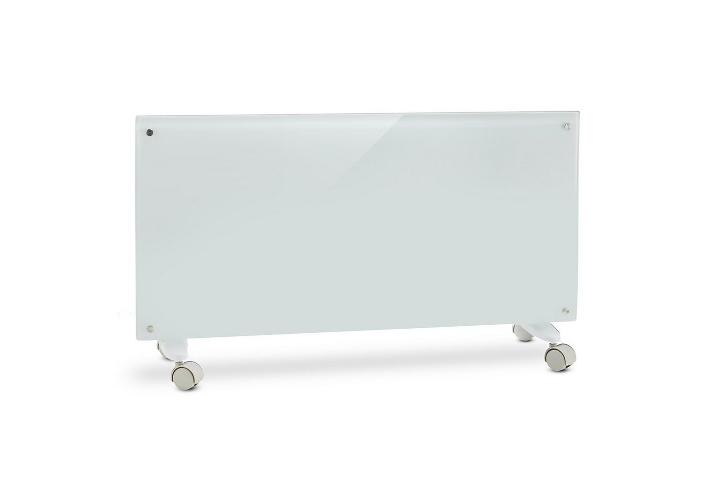 Bornholm Smart Konvektions-Heizgerät 2000 W SmartHeat Design: WiFi-Verbindung LED-Display 24-h-Timer 2 Heizstufen: 1000 / 2000 W IP24: Spritzwassergeschützt Fernbedienung Standgerät Weiß Bild 3