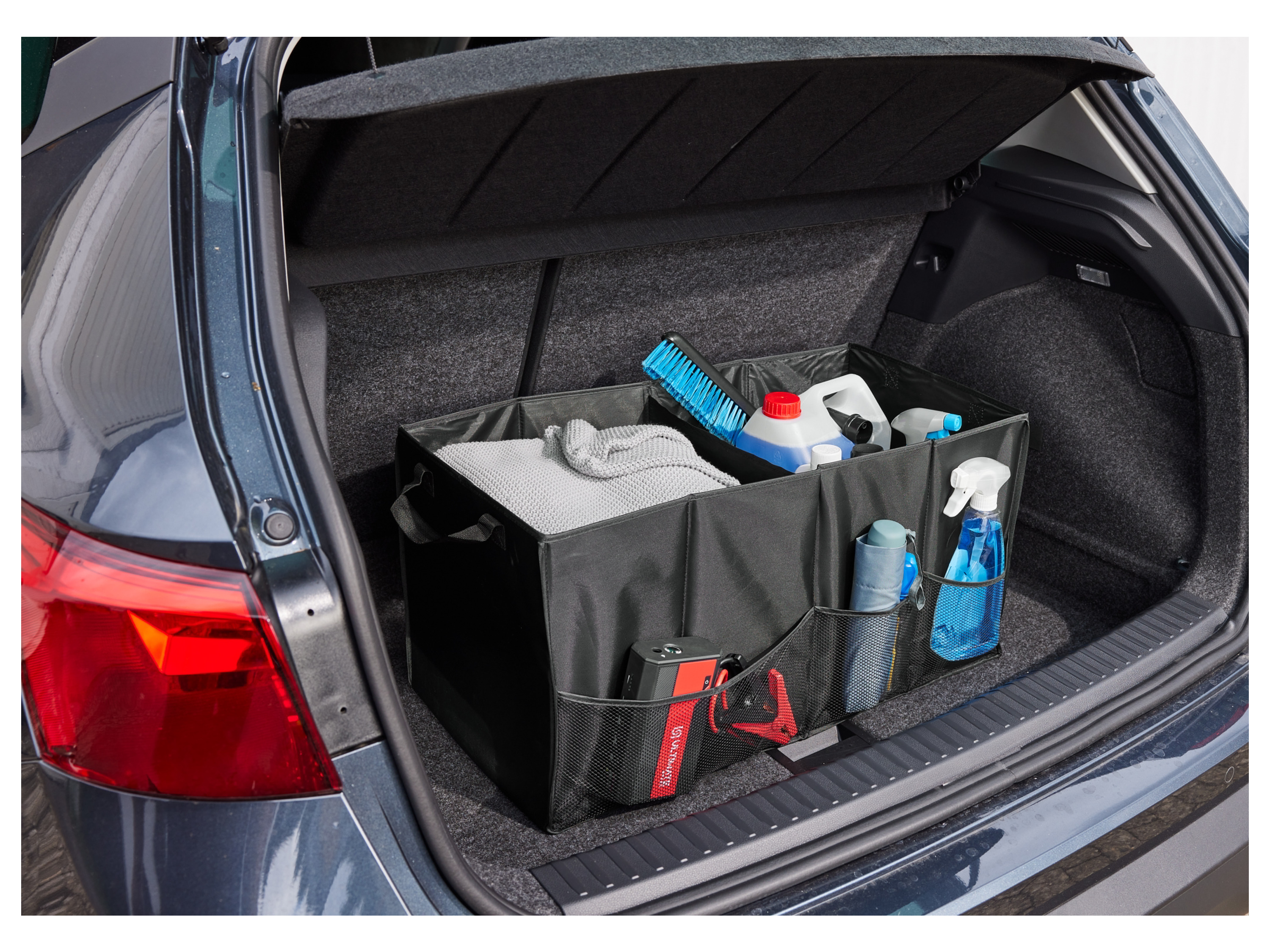 ULTIMATE SPEED® Kofferraumschondecke / Kofferraum Organizer / Faltbarer Organizer (Organizer Kofferraum) Bild 3