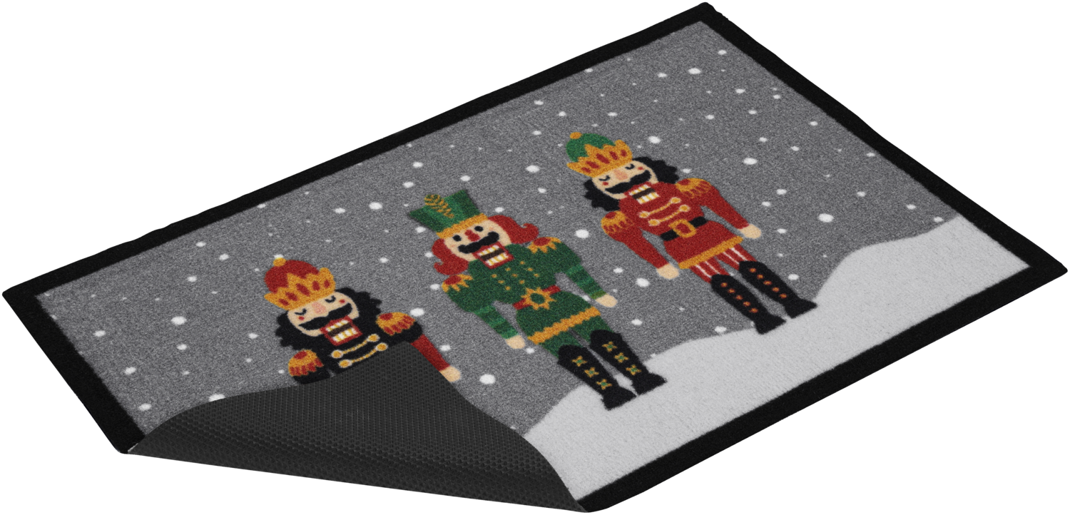 LIVARNO® Schmutzfangmatte »Weihnachten« (Nußknacker)