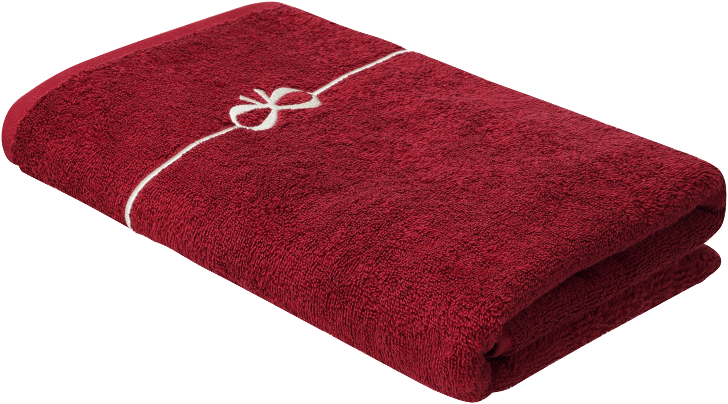 LIVARNO® Frottier-Duschtuch, 70 x 140 cm (Rot)