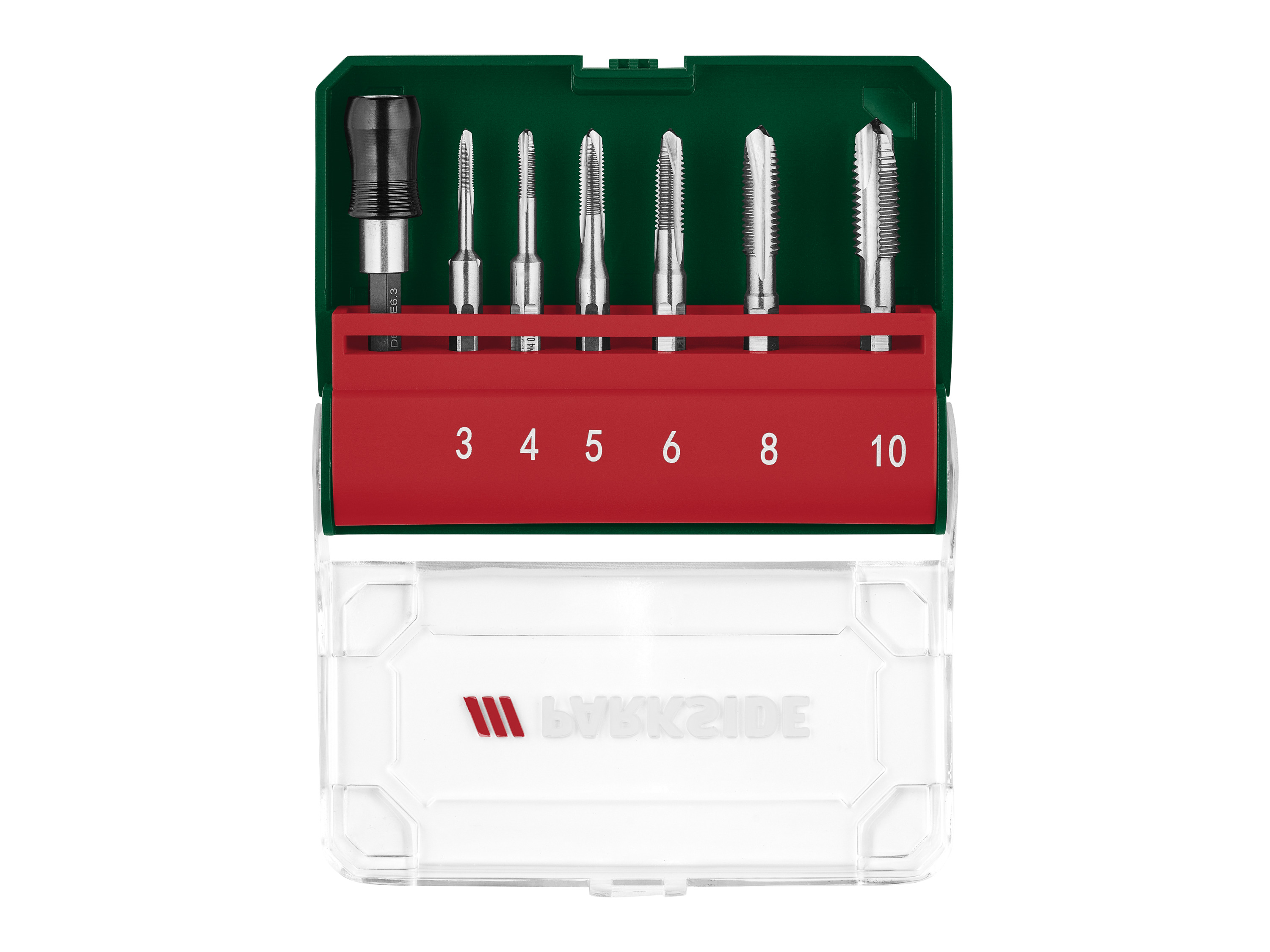 PARKSIDE® Kegelsenker-Set 7-tlg. / HSS Bohrer-Set 7-tlg. (Gewindebohrer Sechskant) Bild 2