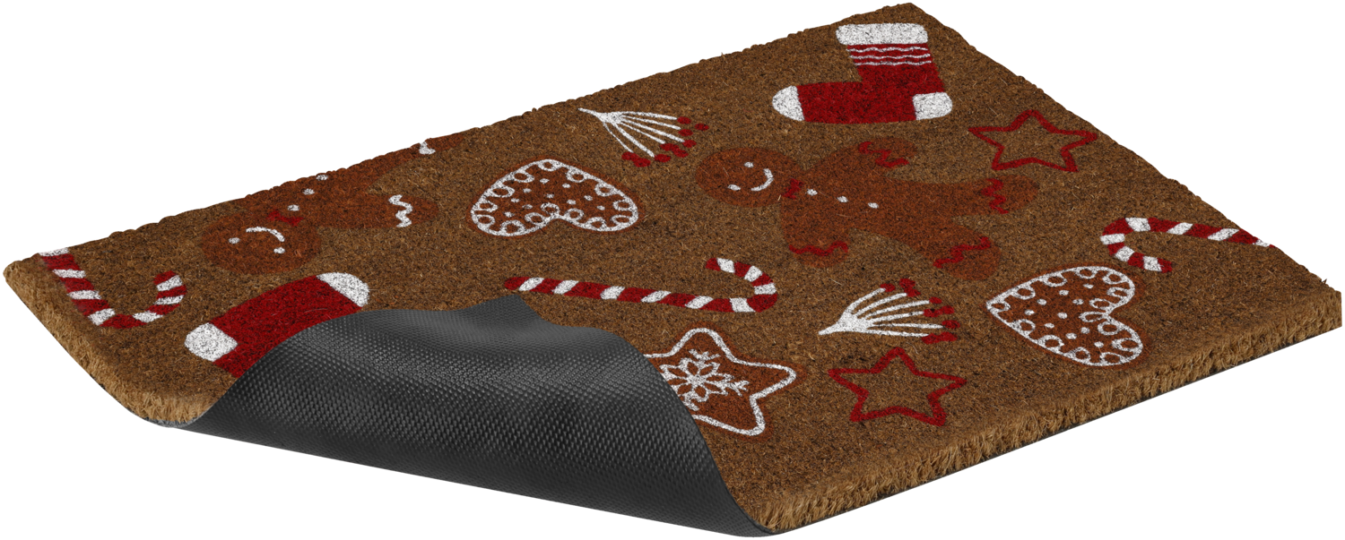 LIVARNO® Schmutzfangmatte, 40 x 60 cm (Lebkuchenmann)