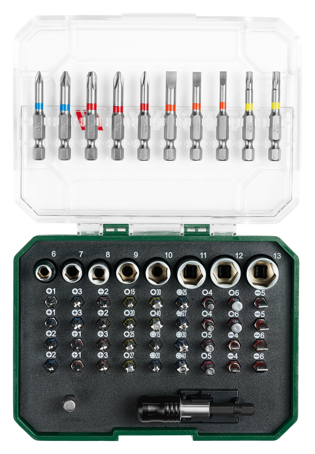 PARKSIDE® Bit-Set / Spezial-Bit-Set / Bit- und Steckschlüssel-Set (Bit und Nuss Set 56 tlg.)