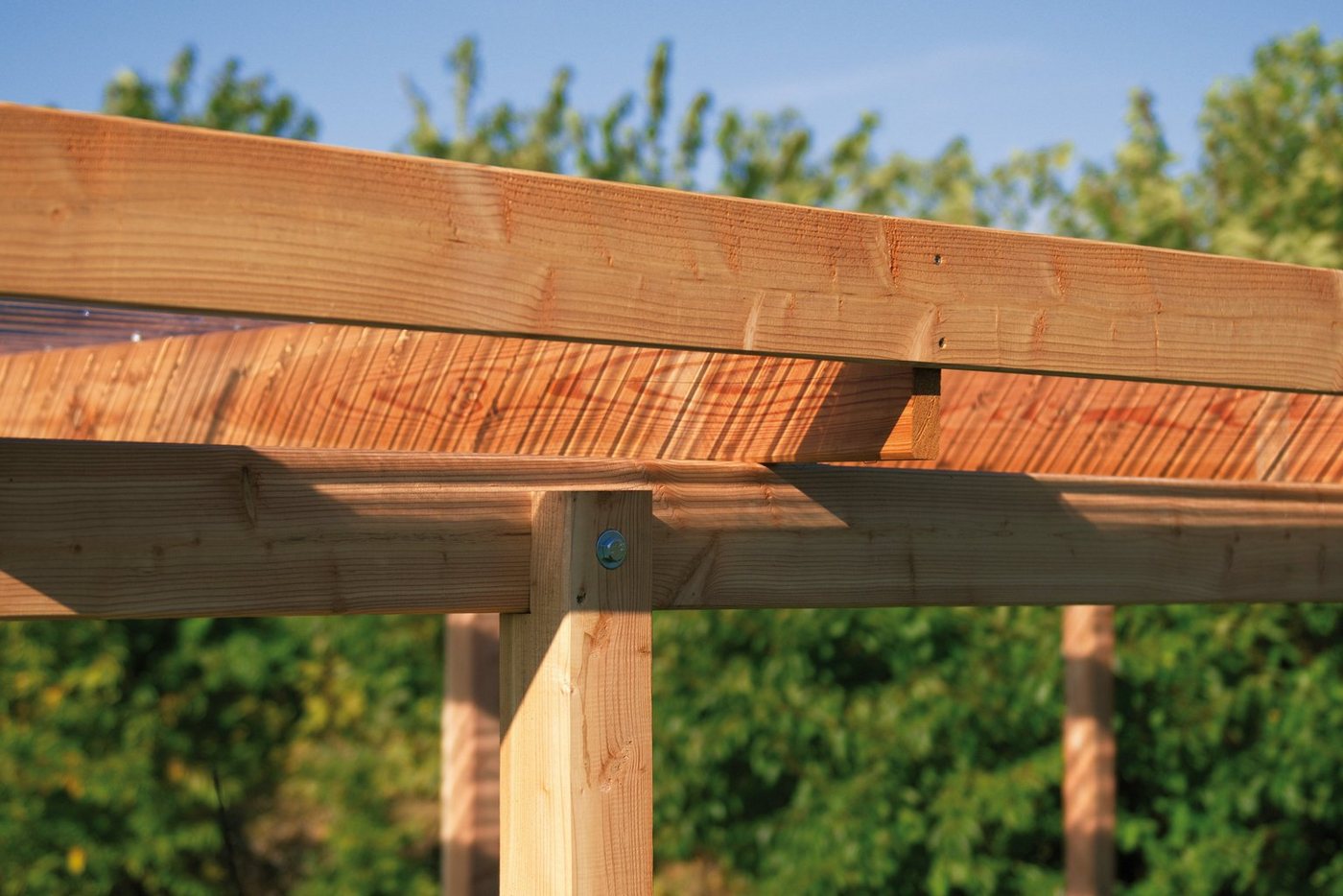 Kiehn-Holz Einzelcarport Bamberg, BxT: 304x510 cm, 201 cm Einfahrtshöhe
