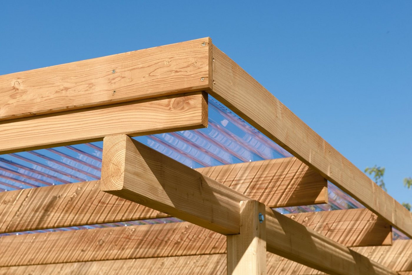 Kiehn-Holz Einzelcarport Bamberg, BxT: 304x510 cm, 201 cm Einfahrtshöhe Bild 2