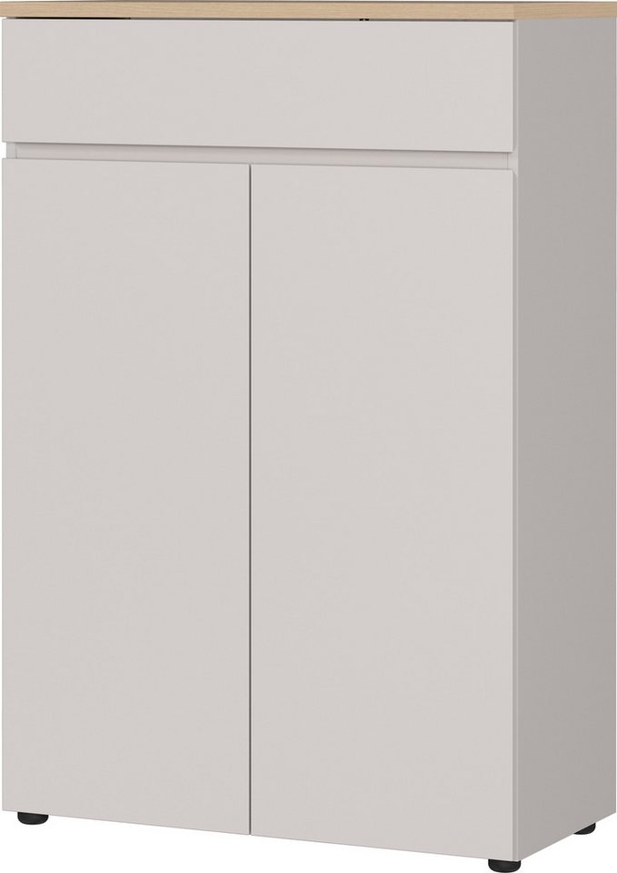 GERMANIA Aktenschrank Lissabon (1-St) 80 x 120 x 40 cm, verstellbare Böden, Soft Close, Made in Germany Bild 2