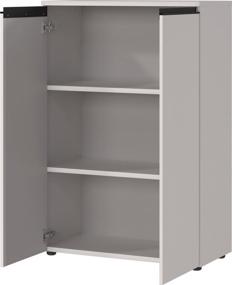 GERMANIA Aktenschrank Lemont B 81cm,verstellbare Böden,Soft Close,Griffe aus Metall,Made in Germany Bild 5