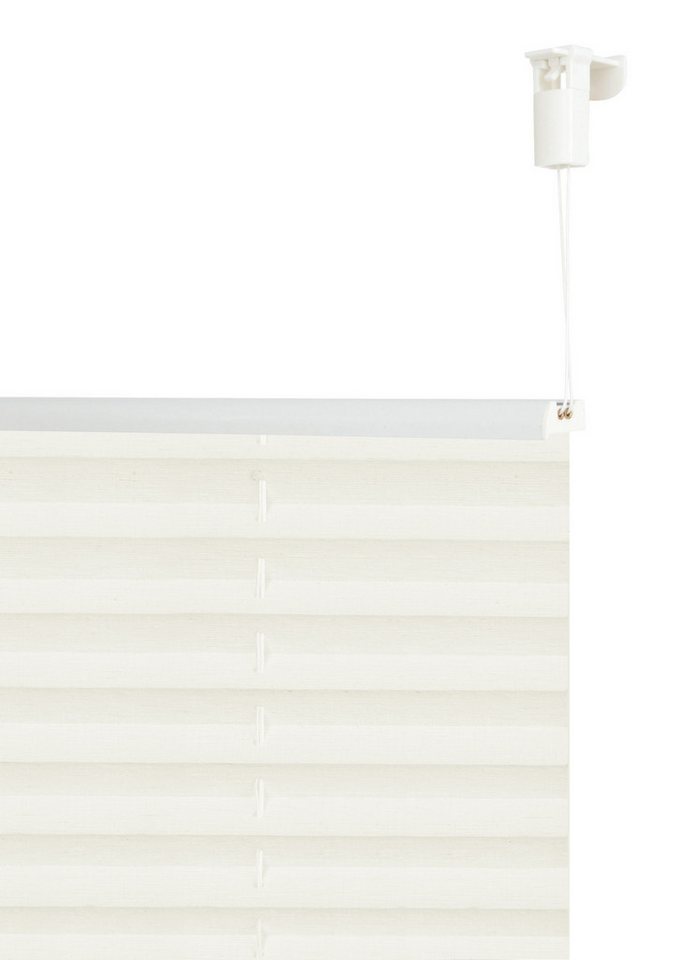 OTTO home Plissee NELLIA, ohne Bohren, feine Struktur, Klemmfix, Lichtschutz, ohne Bohren, freihängend, Klemmfix, Klemmfix, feine Struktur, NEUHEIT für Fenster & Tür, Lichtschutz