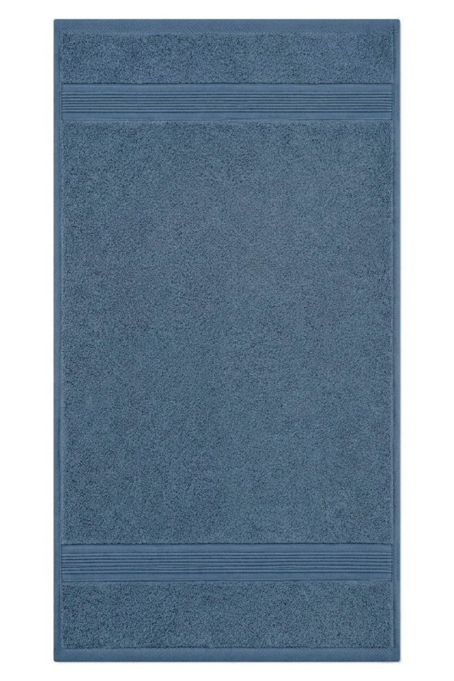 OTTO home Badetücher Finnja, 2 Premium Duschtücher, 550 gr/m², 70x140cm, Frottier (2-St), 100% Baumwolle, unifarben, weich & flauschig, 5 Jahre Garantie