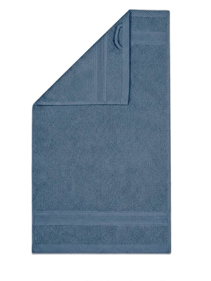 OTTO home Badetücher Finnja, 2 Premium Duschtücher, 550 gr/m², 70x140cm, Frottier (2-St), 100% Baumwolle, unifarben, weich & flauschig, 5 Jahre Garantie Bild 3