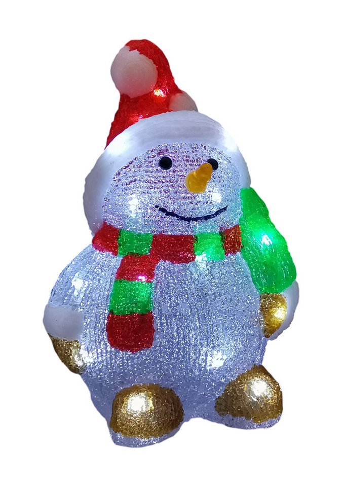 OTTO home LED Dekofigur Acryl Figur GAVVEN mit warmweißen LED's, LED fest integriert, Batteriebetrieb (3xAA) mit 6/18 Std. Timer, Zuleitung 50 cm Bild 2