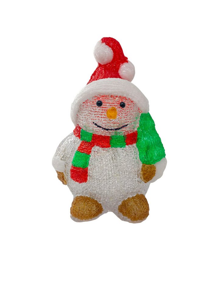 OTTO home LED Dekofigur Acryl Figur GAVVEN mit warmweißen LED's, LED fest integriert, Batteriebetrieb (3xAA) mit 6/18 Std. Timer, Zuleitung 50 cm Bild 3