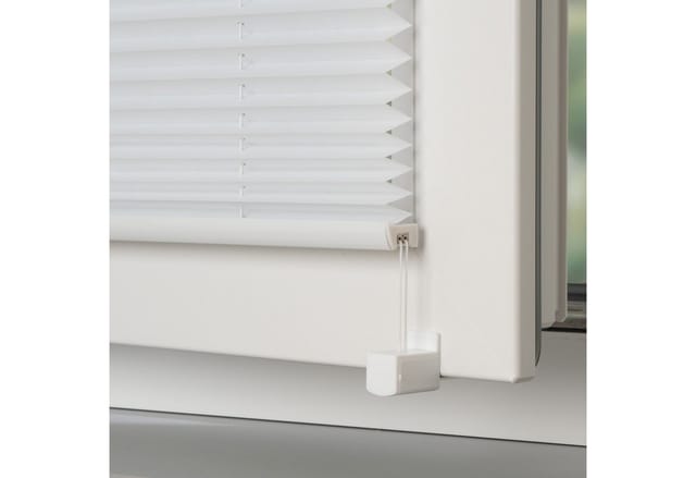 Liedeco Plissee Plissee "Easy" – Hochwertiger Vliesstoff, ohne Bohren, blickdicht, Lichtschutz, ohne Bohren, verspannt, Klemmfix, Tageslichdurchlässig, blickdicht, Einfache Montage ohne Bohren