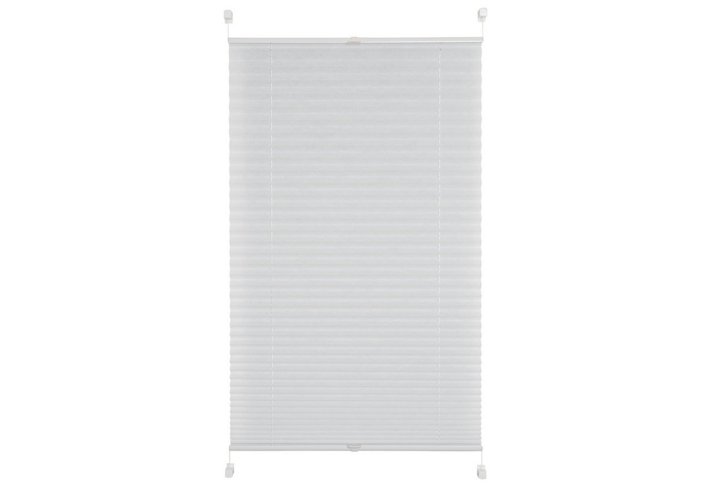 Liedeco Plissee Plissee "Easy" – Hochwertiger Vliesstoff, ohne Bohren, blickdicht, Lichtschutz, ohne Bohren, verspannt, Klemmfix, Tageslichdurchlässig, blickdicht, Einfache Montage ohne Bohren Bild 4