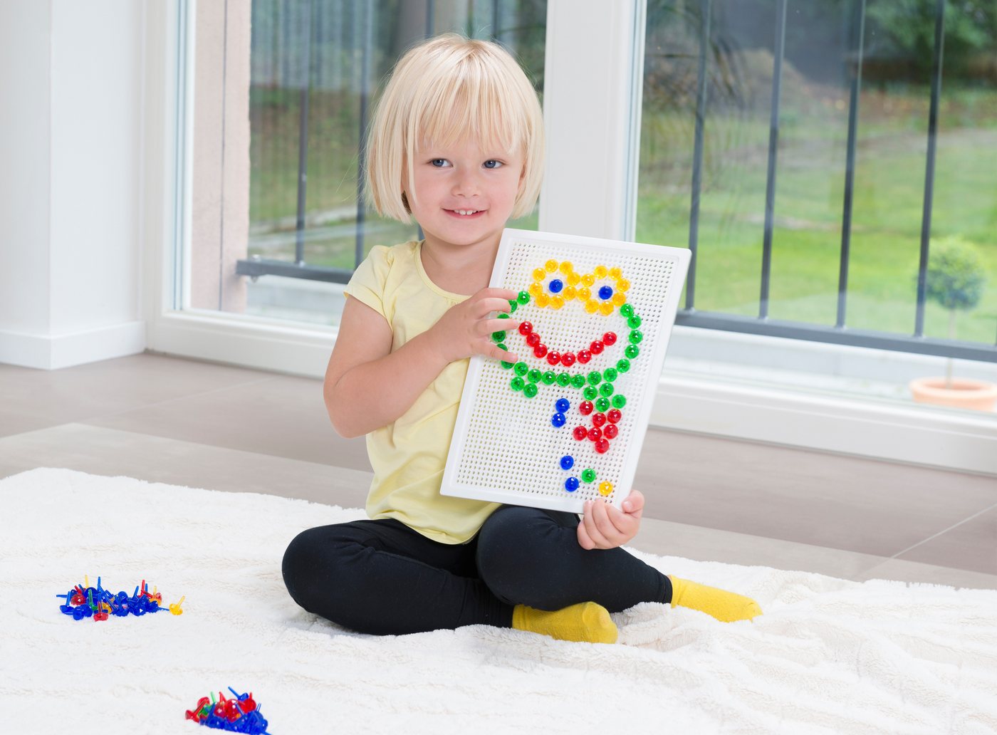 Lena® Kreativset Mosaik, 120, Ø 15 mm, Made in Europe Bild 4