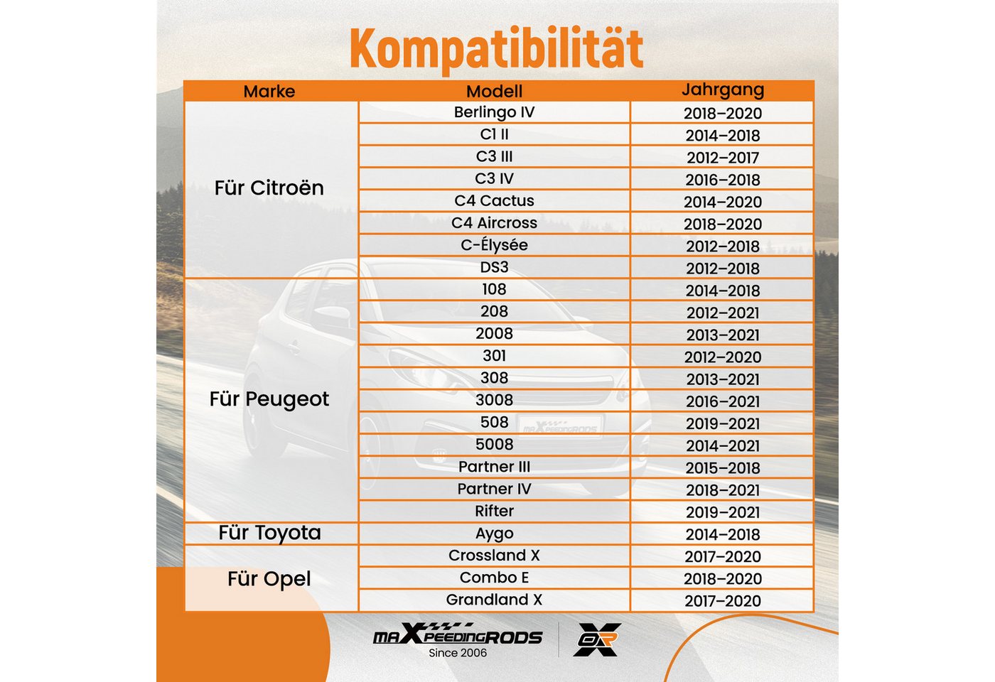 maXpeedingrods Reparatur-Set, Zahnriemen Werkzeug Set for Peugeot 2008 3008 5008 1.0-1.2L PureTech Bild 5