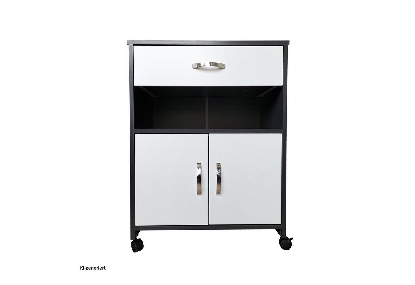 HTI-Line Mehrzweckschrank Küchenschrank Blanca (1 Stück, 1x Schrank Blanca, ohne Dekoration) Anrichte Mehrzweckschrank