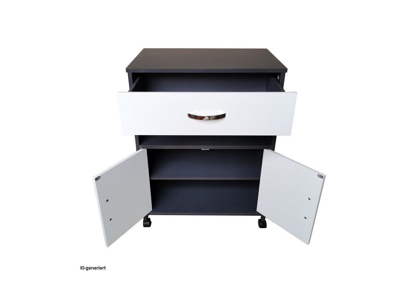 HTI-Line Mehrzweckschrank Küchenschrank Blanca (1 Stück, 1x Schrank Blanca, ohne Dekoration) Anrichte Mehrzweckschrank Bild 2