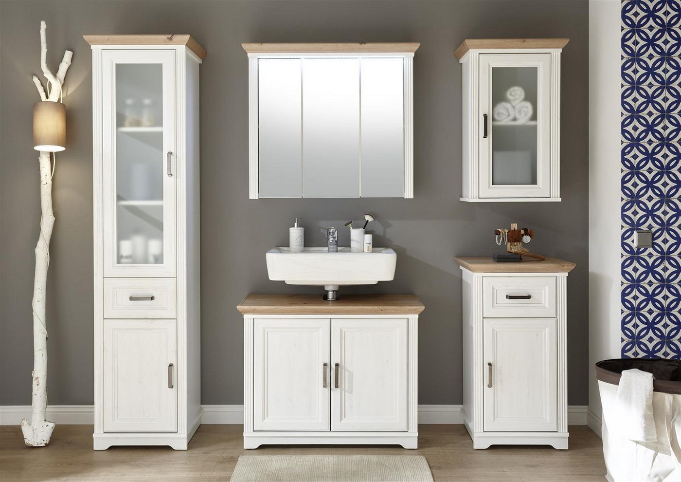 PREISBRECHER Unterschrank Jasmin 48 x 85 x 43 cm (B/H/T) Bild 3