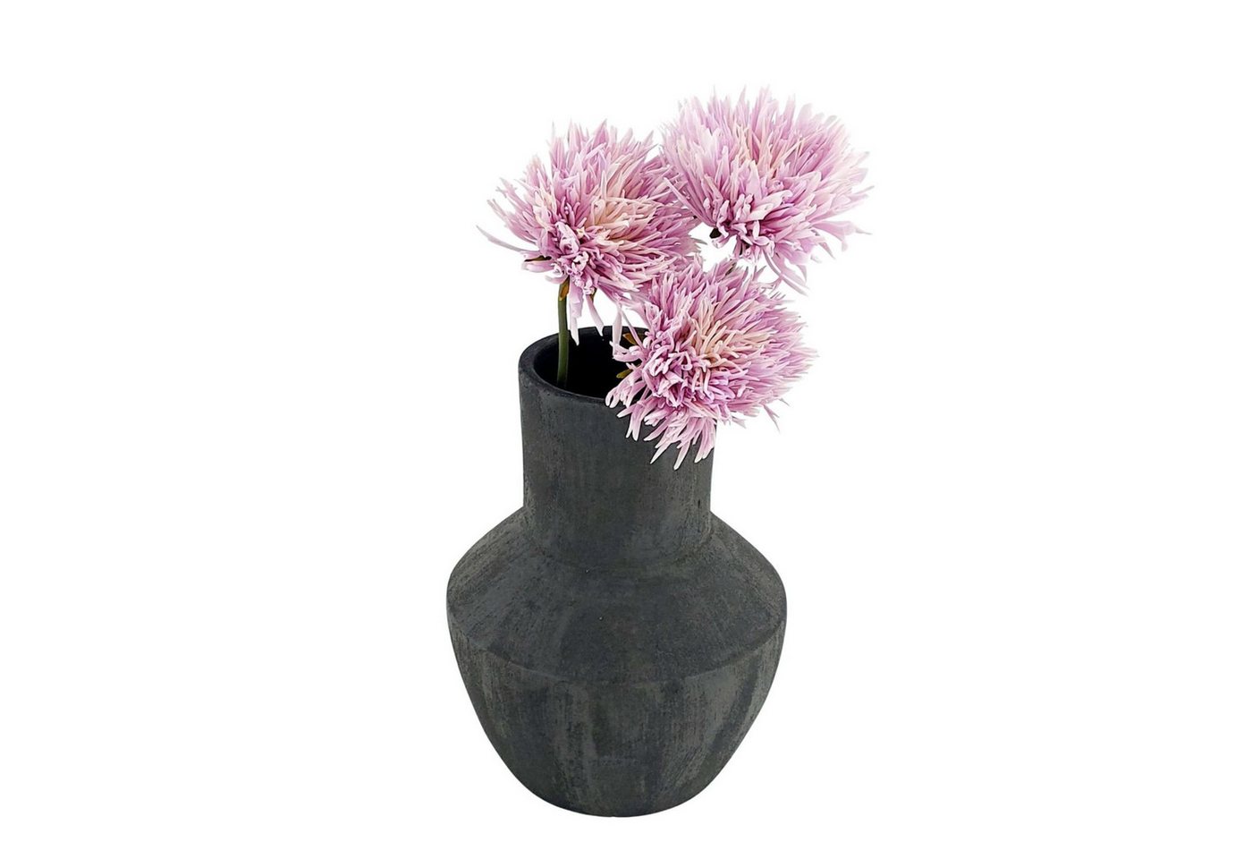 CreaFlor Home Bodenvase Avion Antraciet, Bodenvase 30cm, Grau, Einfarbig, H: 30cm Bild 3