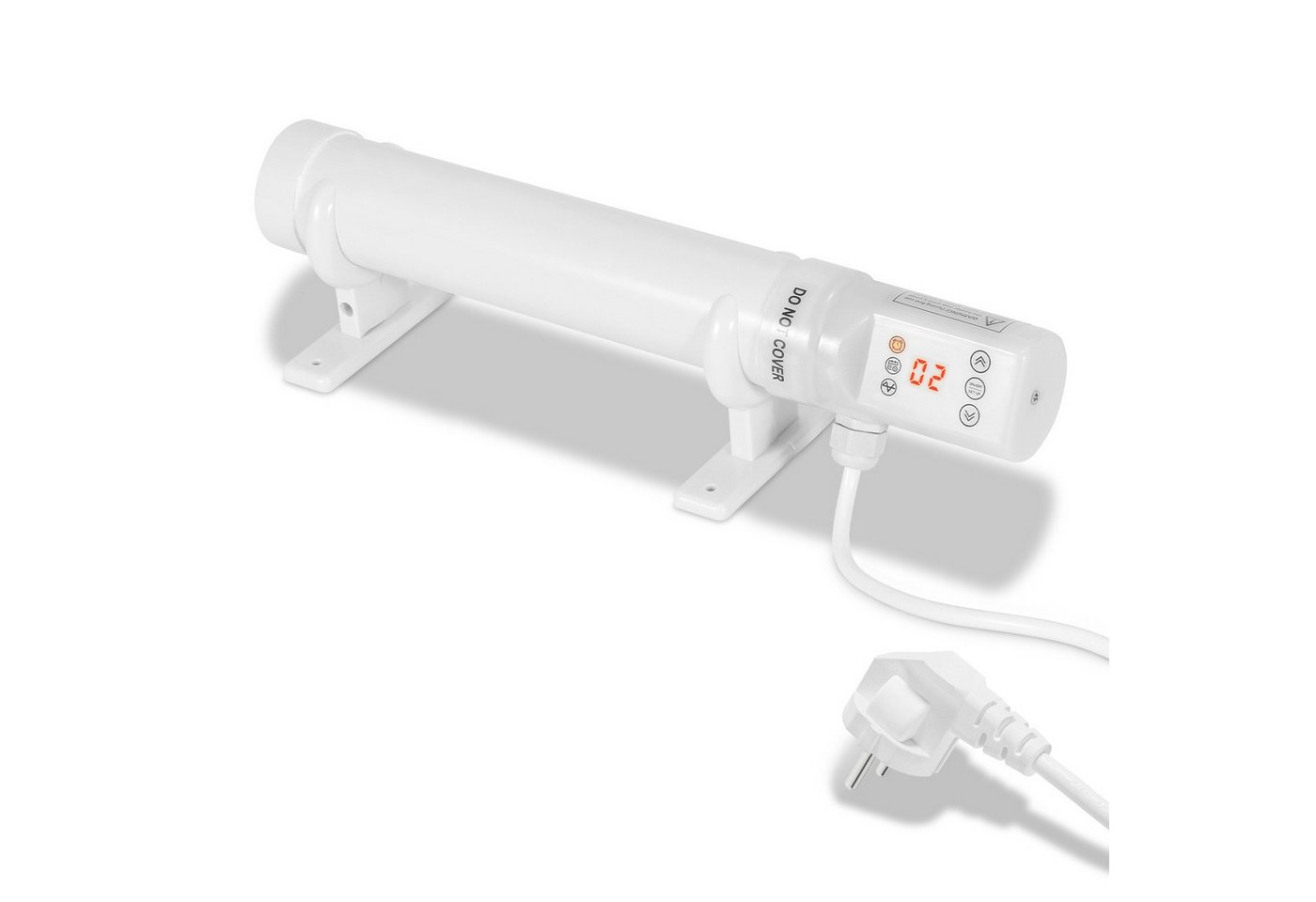 Clanmacy Heizgerät Elektrische Gewächshausheizung 60 W mit Timer, Rohrheizung 340 mm, 60 W Bild 5