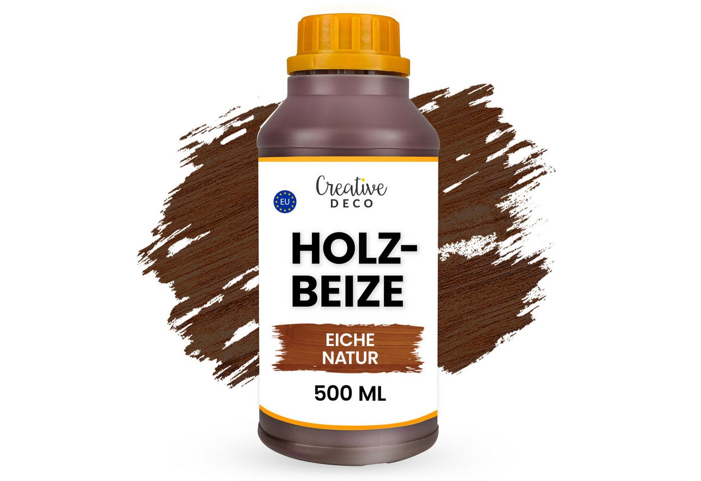 Creative Deco Holzbeize auf Wasserbasis 1L Holz Farbe, Schnelltrocknender Lack, Varnish