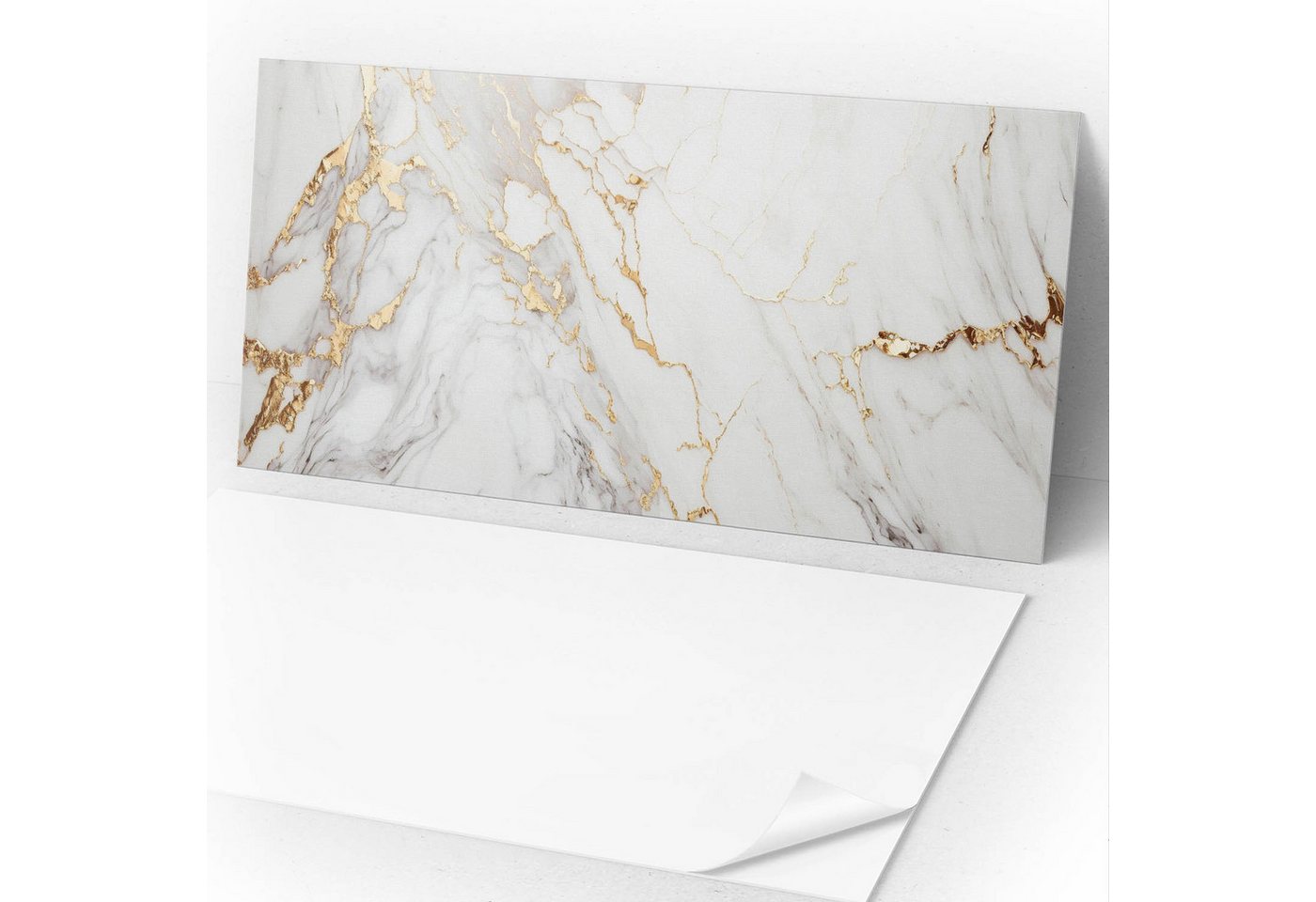 Coloray Spritzschutz Selbstklebende Vinylpaneele für Wand und Boden moderne Wanddeko, Selbstklebende, Wandaufkleber, Vinyl Spritzschutz
