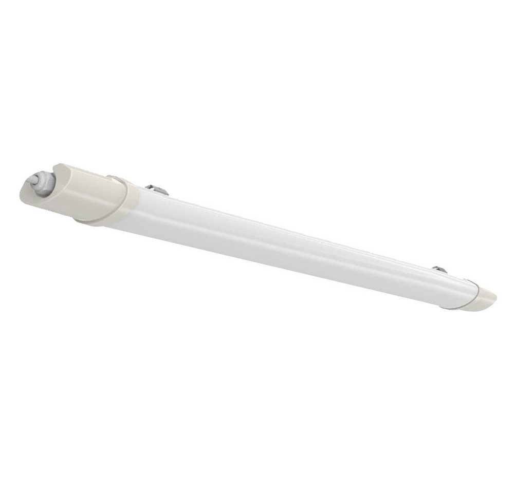 V-TAC LED Deckenleuchte, LED-Leuchtmittel fest verbaut, Neutralweiß, Garagenlampe LED Feuchtraumleuchte 60 cm Wannenleuchte IP65