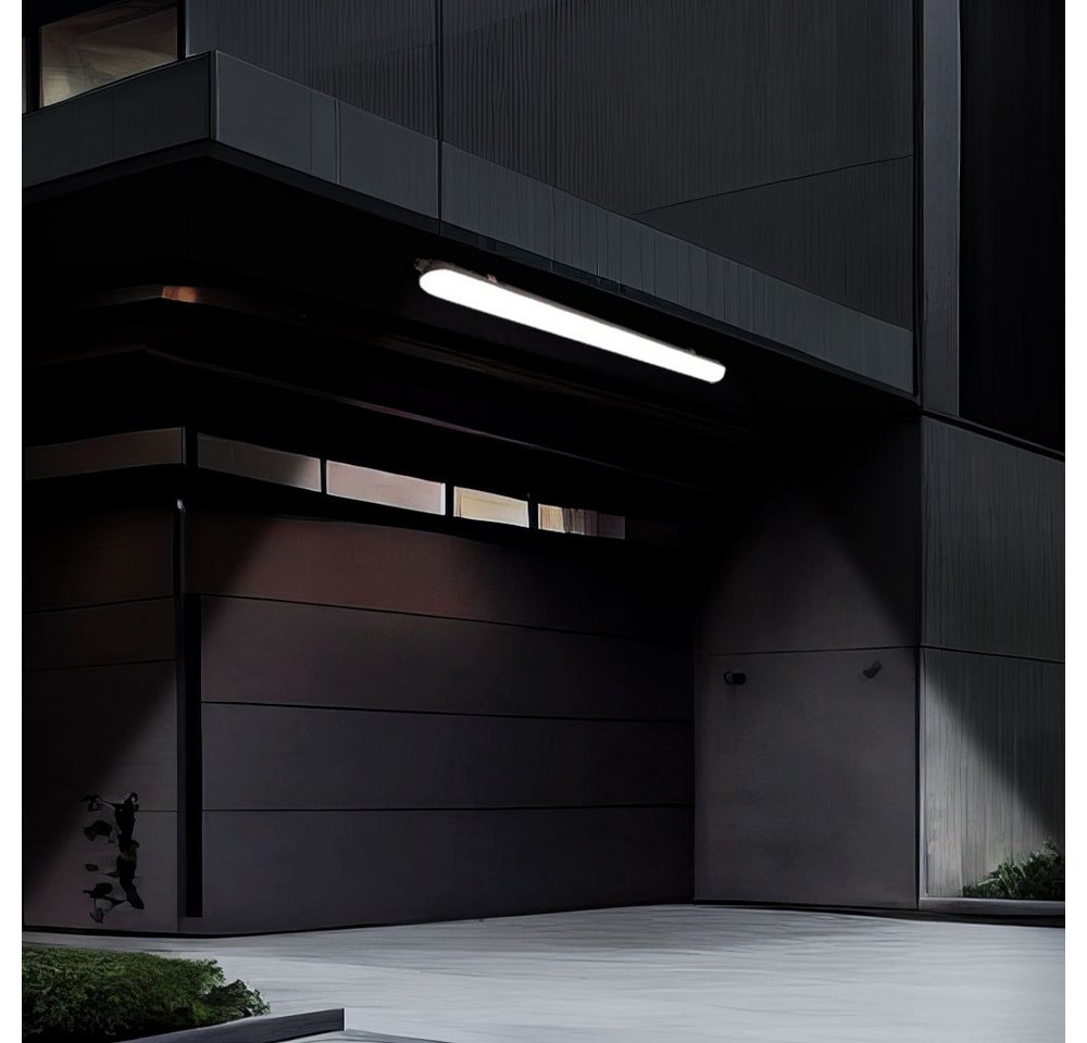 V-TAC LED Deckenleuchte, LED-Leuchtmittel fest verbaut, Neutralweiß, Garagenlampe LED Feuchtraumleuchte 60 cm Wannenleuchte IP65 Bild 5
