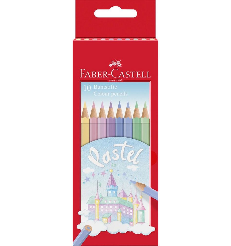 Faber-Castell Buntstift Faber-Castell Buntstifte Classic Colour Pastell 10er Set