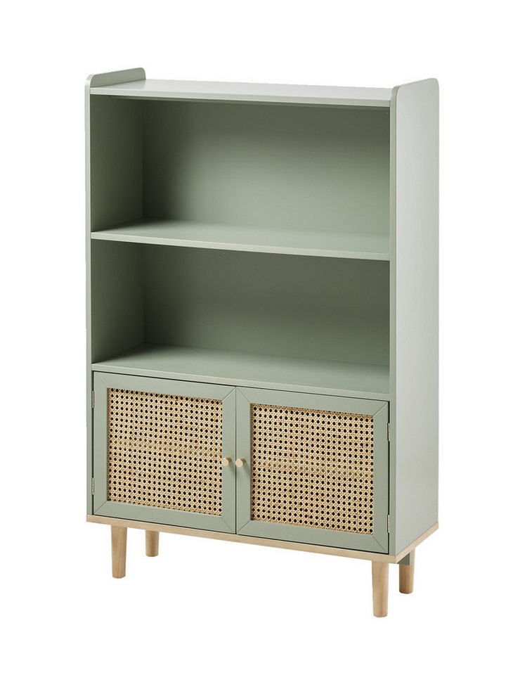 vertbaudet Bücherregal Kinder Bücherregal mit Rattan POESIE Bild 2