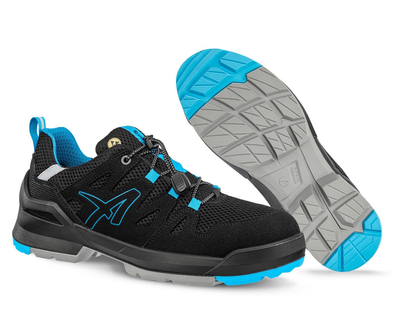 Albatros ALBATROS FASTPACK LOW EXTRA BREIT Sicherheitsschuh S1PL ESD Sicherheitsschuh Atmungsaktiv Bild 3