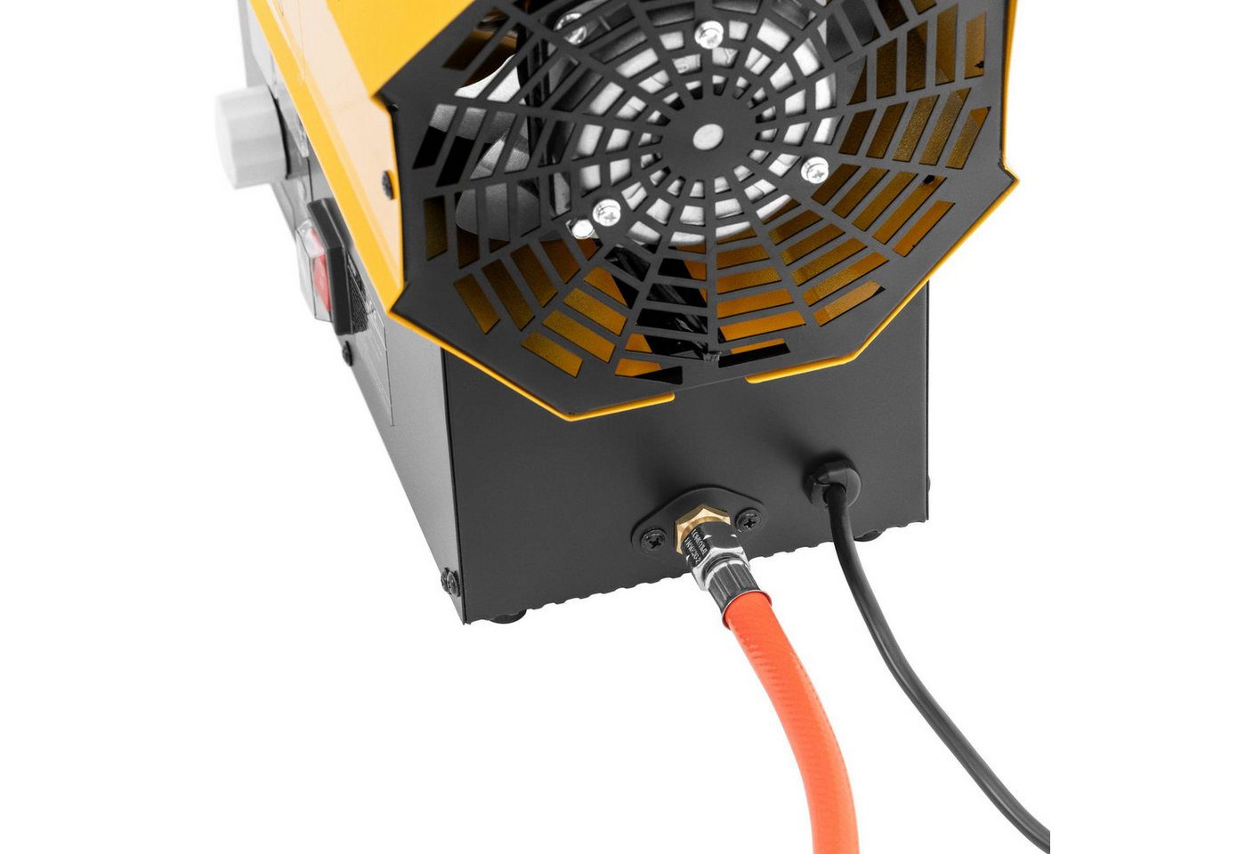MSW Heizgerät Gasheizer 20 kW 160 m² Gasstrahler Gas-Heizgebläse Zeltheizung, 20 W