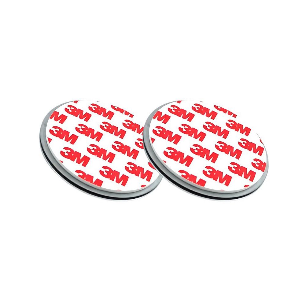 Defactoshop Magnethalter Magnetbefestigung Magnethalterung Magnetpad für Rauchmelder (2-St), Zur Befestigung Ihres Rauchmelders ohne Bohren oder Schrauben