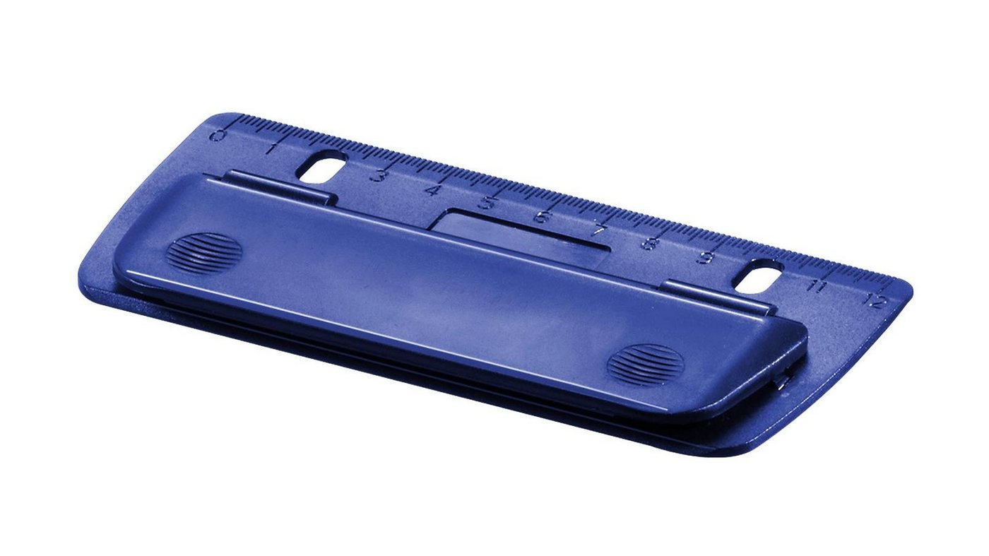 Herlitz Aktenordner 2x Herlitz Taschenlocher / Mini Locher / abheftbar / Farbe: je 1x blau Bild 3