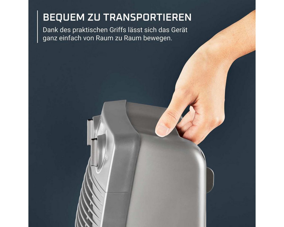 Rowenta Heizlüfter Rowenta Compact Power Heizlüfter 2 Stufen kompakte Abmessungen 2000 W