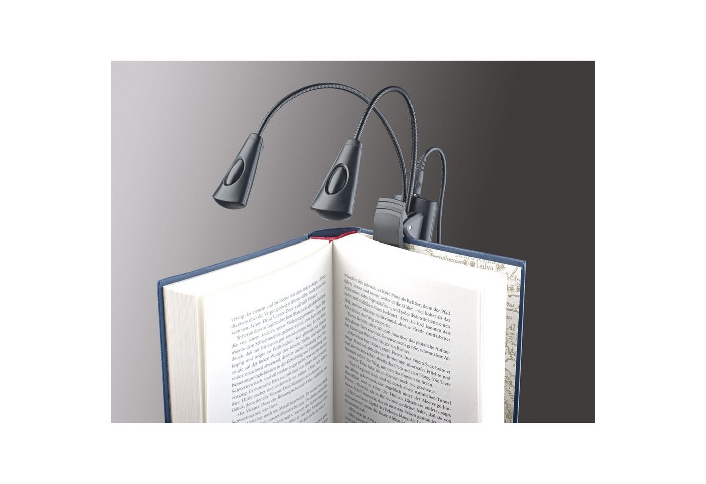 König & Meyer Klemmleuchte, 12245 Double4 LED FlexLight - Notenpultleuchte