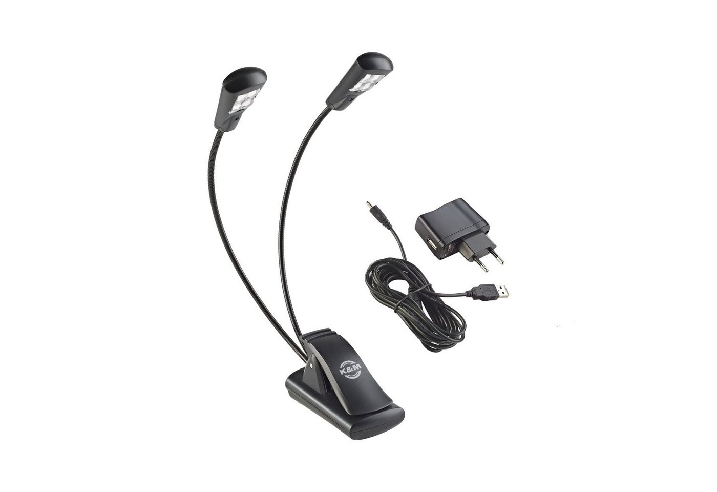 König & Meyer Klemmleuchte, 12245 Double4 LED FlexLight - Notenpultleuchte Bild 3