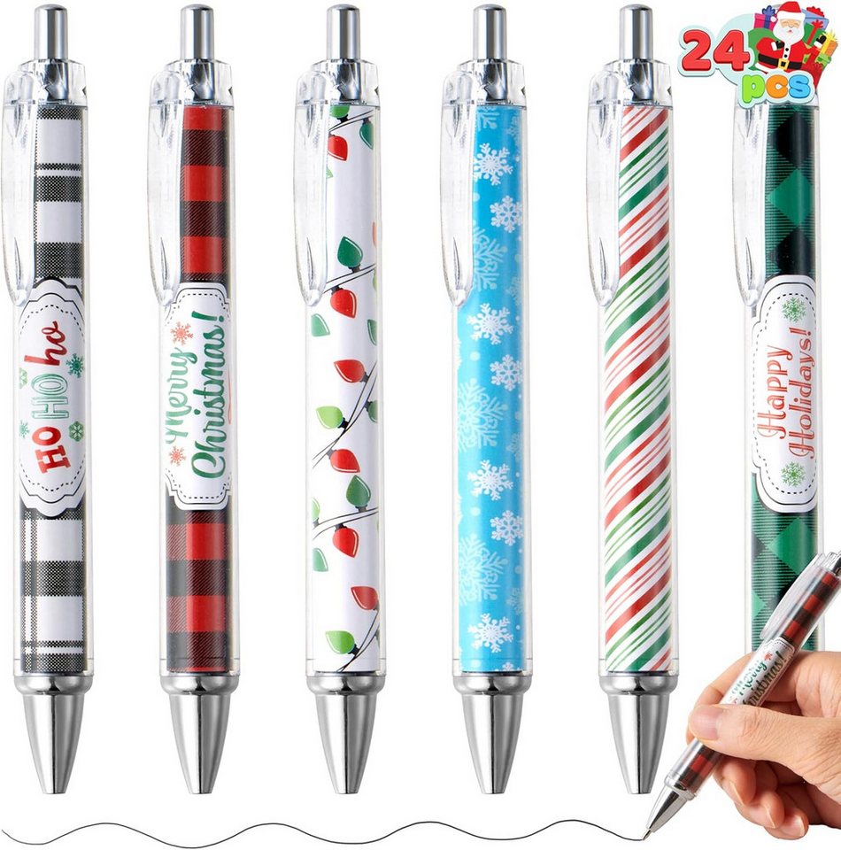 JOYIN Kugelschreiber JOYIN Weihnachts Kugelschreiber, 24er Großpackung Bild 5
