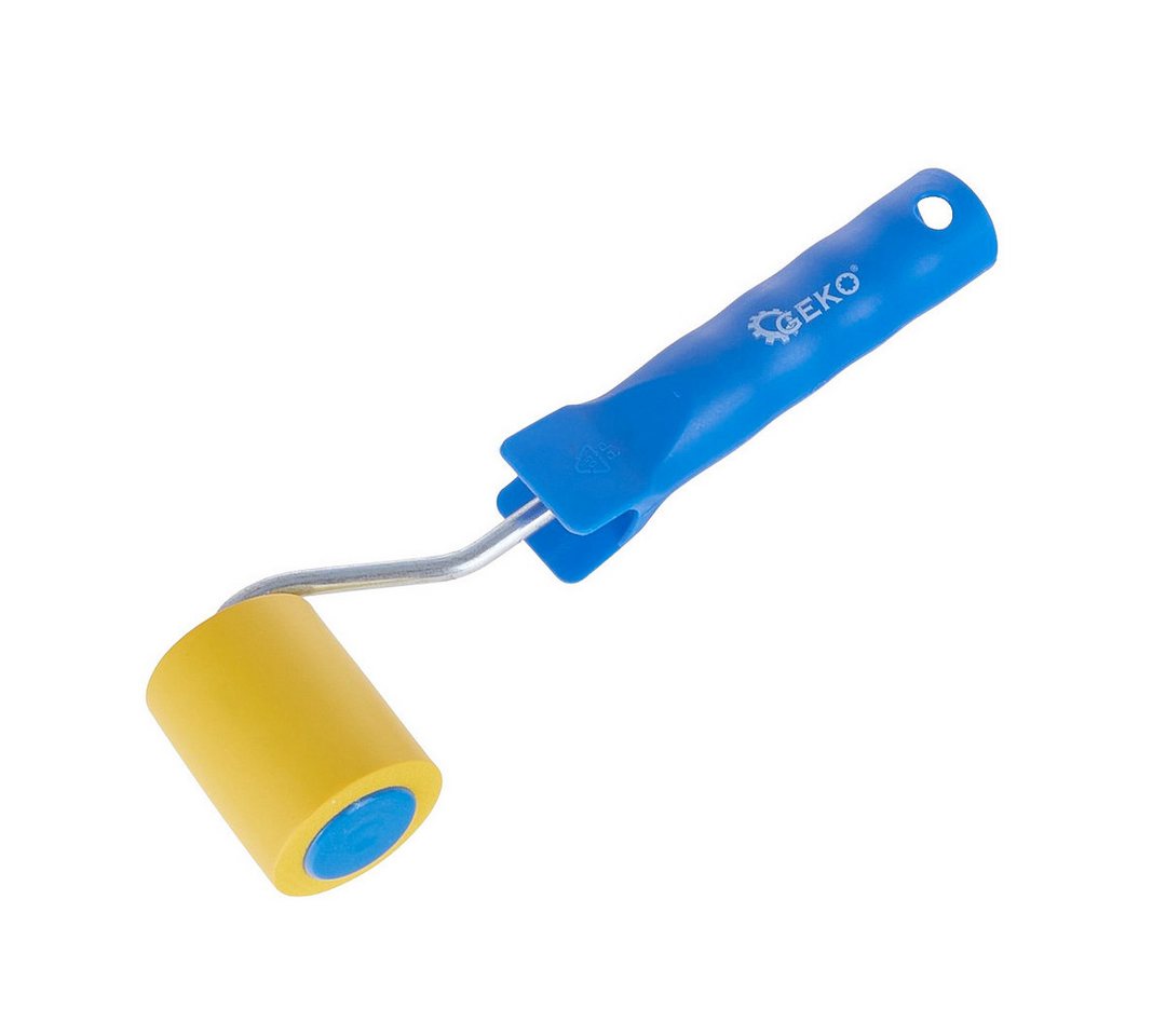 GEKO Andruckwalze Gummi Andruckwalze Tapetenroller Nahtroller Folienroller 50 mm,Weiche Schaumstoffrolle, gleichmäßige Druckverteilung