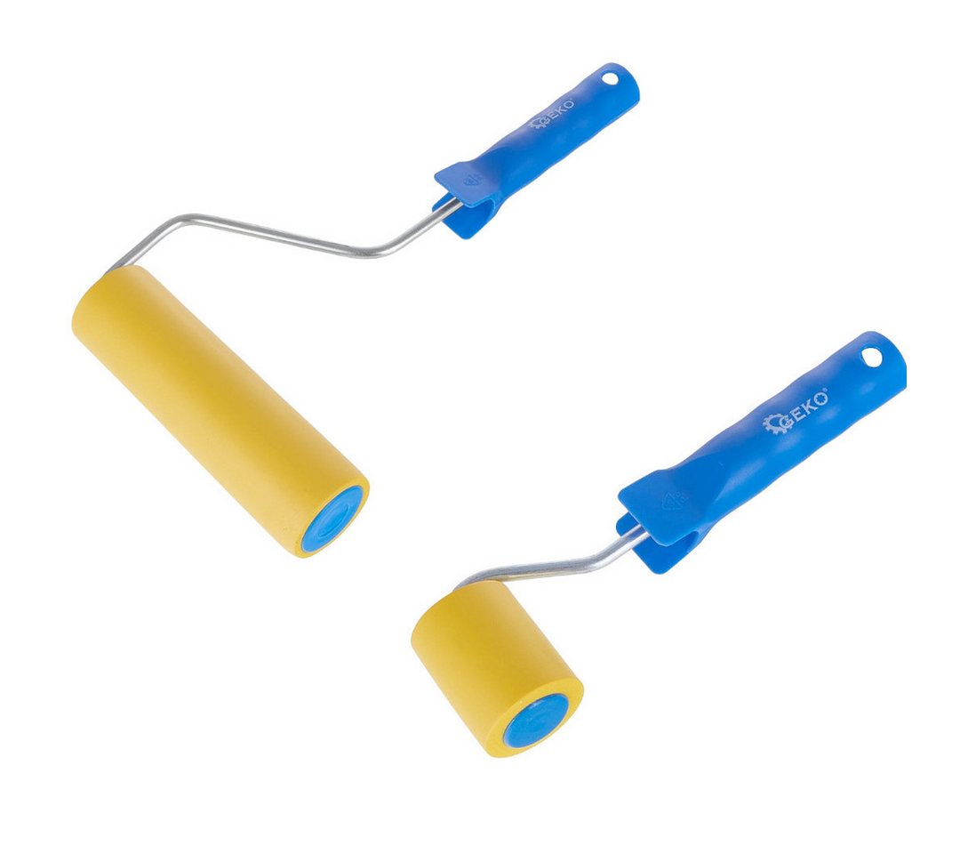 GEKO Andruckwalze Gummi Andruckwalze Tapetenroller Nahtroller Folienroller 50 mm,Weiche Schaumstoffrolle, gleichmäßige Druckverteilung Bild 3