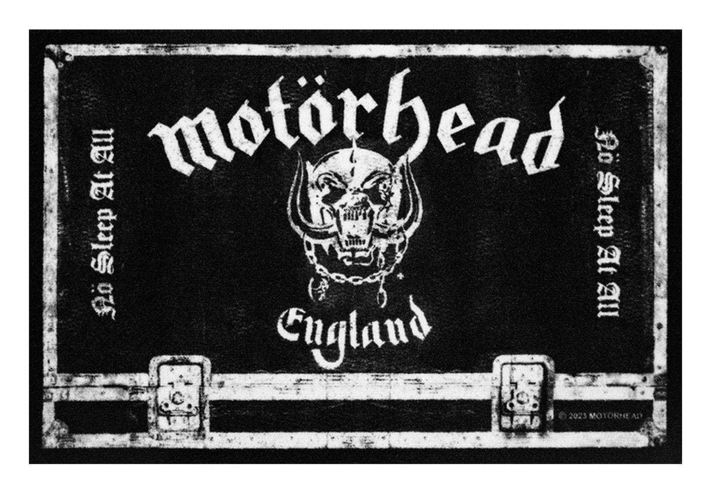 Rockbites Fußmatte Rockbites - Fußmatte Türmatte "Motörhead - No Sleep at All" Nr. 184