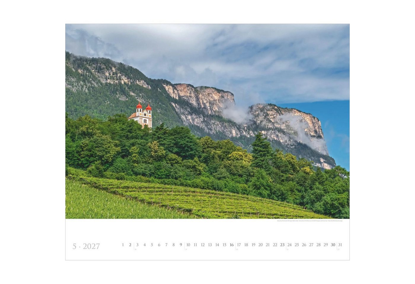 Alpha Edition Wandkalender Südtirol 2027 Bild 2