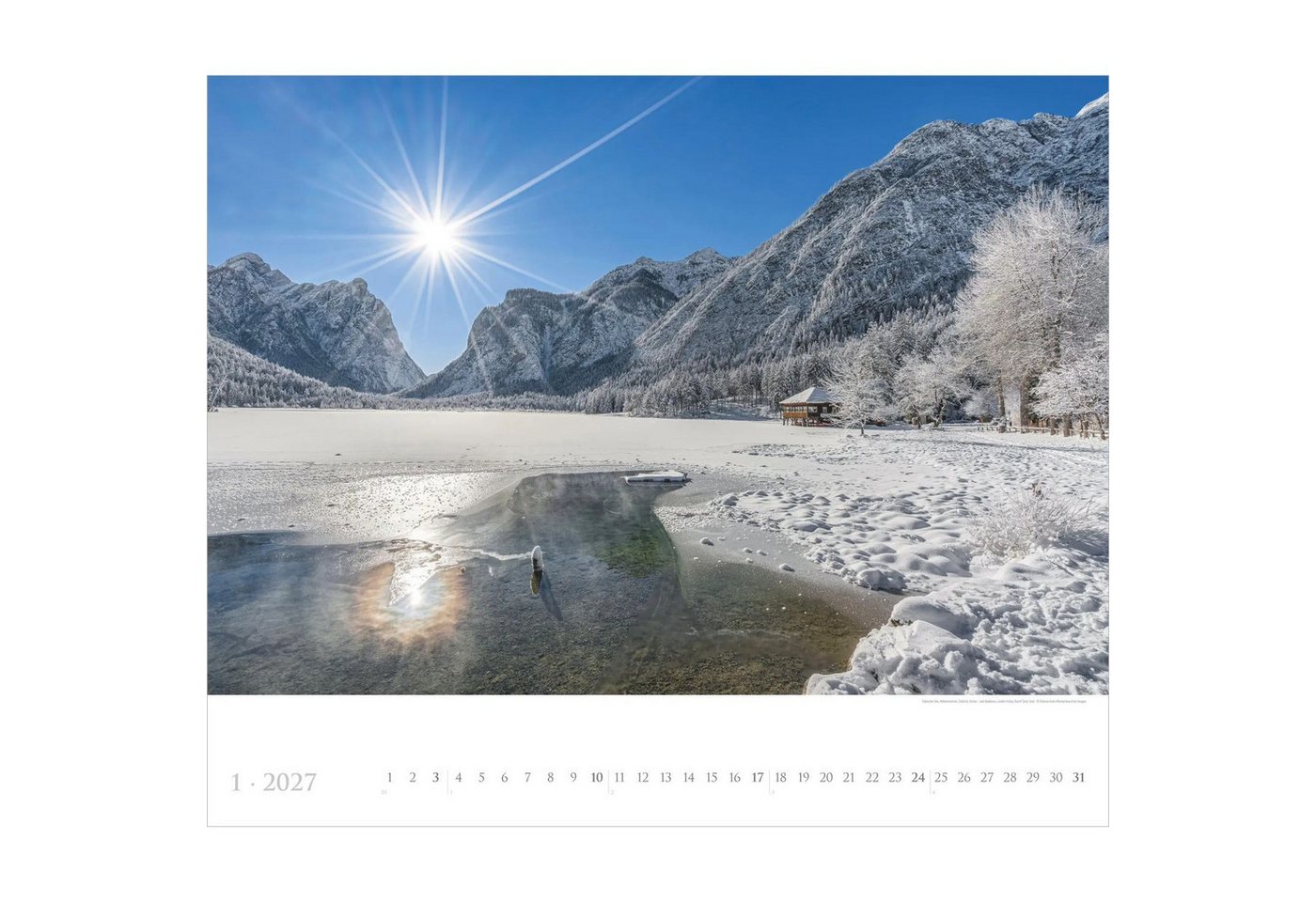 Alpha Edition Wandkalender Südtirol 2027 Bild 4