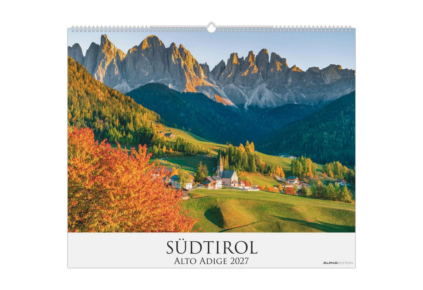 Alpha Edition Wandkalender Südtirol 2027 Bild 5
